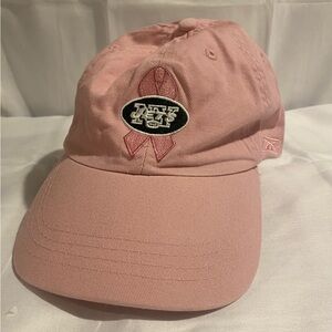 Reebok Special Edition New York Jets Pink NFL Baseball Hat Officially Licensed
